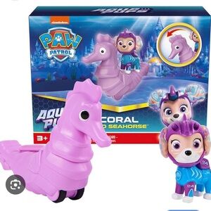 Paw Patrol Aqua Pups Coral Seahorse - Pink and Purple